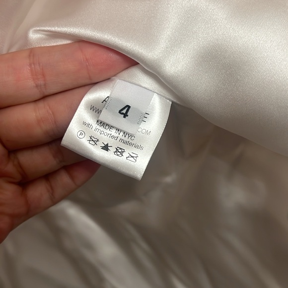 Aliette Ruched Silk Faille Off The Shoulder Mini Dresss - Picture 11 of 13